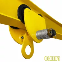 Тележка (каретка) ручная без привода OCALIFT GCT 10 т