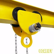 Тележка (каретка) ручная с приводом OCALIFT GCL 2 т 9 м