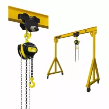 МПУ OCALIFT 1 т 5х5 c ручной цепной талью ТРШ 1 т 6 м на приводной каретке ДОРА 1 т 6 м