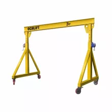 Мини-кран козловой c регулируемой высотой МПУ OCALIFT 3 т (3,5-5)х3 метра